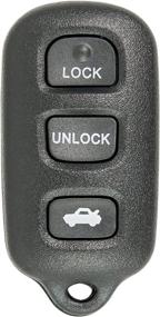 img 4 attached to 🔑 Convenient Keyless2Go Replacement: New Keyless Entry Remote Car Key Fob 4 Button FCC GQ43VT14T