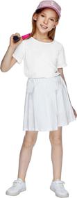 img 3 attached to Boyoo Sleeve Fashion Crewneck Rolled Girls' Clothing and Tops, Tees & Blouses