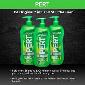 img 3 attached to Pert Classic Clean: The Perfect 2-in-1 Shampoo Conditioner for Effortless Haircare