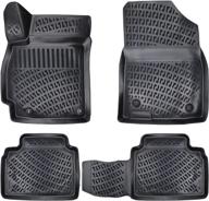 🔷 croc liner all-weather custom fit floor mats for hyundai elantra (2021-2023) (excludes hybrid model) логотип