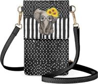 xhuibop dachshund touchscreen crossbody waterproof women's handbags & wallets for shoulder bags логотип
