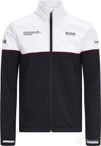 img 4 attached to Porsche Motorsport Team Softshell Jacket Motorcycle & Powersports