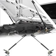 🚙 hooke road wrangler jk hood lift support struts: compatible with jeep wrangler jk & unlimited 2011-2018 - pair | find the perfect kit now! logo
