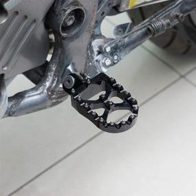 img 1 attached to NICECNC Footrests Compatible DRZ400SM 2000 2015