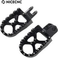 nicecnc footrests compatible drz400sm 2000 2015 logo