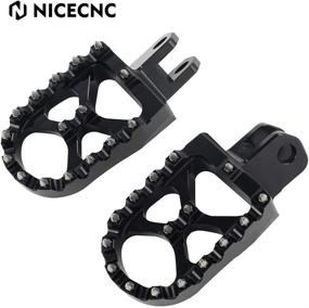 img 4 attached to NICECNC Footrests Compatible DRZ400SM 2000 2015