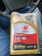 img 1 attached to Semi-synthetic engine oil IDEMITSU 5W-40 SN/CF, 200 l, 199.6 kg review by Jnis Staulis ᠌