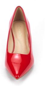 img 2 attached to DREAM PAIRS Womens DOrsay Pointed Women's Shoes ~ Pumps