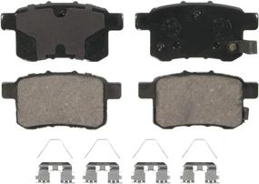 img 4 attached to 🔧 Wagner QuickStop ZD1451 Ceramic Brake Pad Set