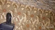 img 1 attached to Stone Brick Wallpaper Peel And Stick Wallpaper Cleanable 3D Brick Wallpaper Self Adhesive Wallpaper Countertop Removable Wallpaper For Home Decoration Stone Brick 17.71” ×393.7” review by Nick Tucker