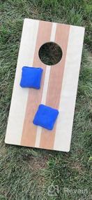 img 7 attached to Bring The Fun Anywhere With GoSports Portable Cornhole Game Set - Classic Or Wood Designs, Perfect For Indoor And Outdoor Play, 6 Bean Bags Included