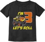 truck birthday gift toddler 🚚 boys' t-shirt - tops, tees & shirts logo