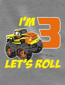 img 3 attached to Truck Birthday Gift Toddler 🚚 Boys' T-Shirt - Tops, Tees & Shirts