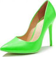 step out in style: women's classic stiletto pointed-toe dress pumps by dailyshoes логотип
