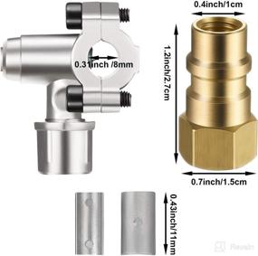 img 3 attached to 💥 Bullet Piercing Valve Kit: Easily Convert R12 to R134A with Dust Cap | Compatible with Multiple Models | 7/16 Inch Low Side Port | BPV-31