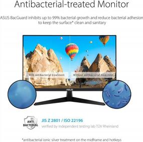 img 2 attached to 👀 ASUS VY249HE: The Ultimate Antibacterial 1080P Adaptive Sync Monitor with Eye Care and Blue Light Filter