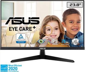 img 3 attached to 👀 ASUS VY249HE: The Ultimate Antibacterial 1080P Adaptive Sync Monitor with Eye Care and Blue Light Filter