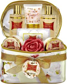 img 4 attached to Bath Body Gift Basket Women Skin Care ~ Body