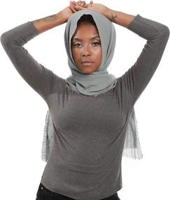 img 1 attached to Zando Travel Turbans Headwraps Lightweight Women's Accessories ~ Scarves & Wraps