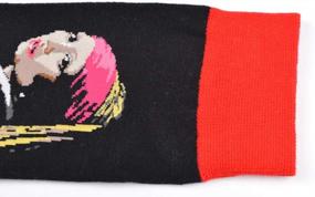 img 2 attached to Women'S Funny Combed Cotton Socks Packs By WeciBor (058-49)