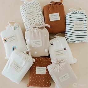 img 1 attached to 🌿 Makemake Organics Organic Cotton Baby Clothes - Neutral Toddler Tshirt and Pant Set for 0-2T