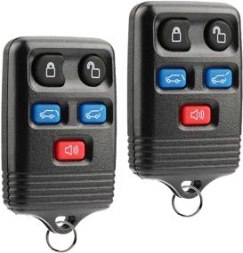 img 2 attached to Car Key Fob Keyless Entry Remote Fits 2003-2010 Ford Expedition / 2008-2010 Lincoln Navigator (CWTWB1U551) Interior Accessories