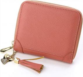 img 3 attached to Buvelife женский кредитный держатель для карт чехол RFID блокирующий кошелек кожаный кошелек с 40 слотами для карт