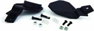 black medium powermadd 34289 star series/trail star handguard mirror kit logo