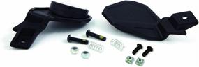 img 1 attached to Black Medium PowerMadd 34289 Star Series/Trail Star Handguard Mirror Kit