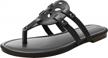 stay comfortable in style: athlefit women's casual slip-on flat sandals logo