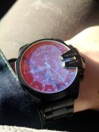 img 1 attached to Wrist watch DIESEL Mega Chief DZ4318 quartz, chronograph, stopwatch, waterproof, black review by Bogomil Iordanov ᠌