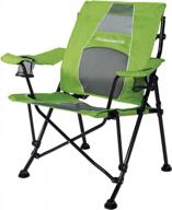 ultimate comfort and support: strongback guru lime 3.0 backpack chair logo