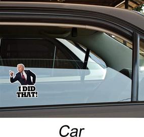 img 2 attached to 100Pcs Biden Car Sticker Decals: Show Your Support with Funny Bumper Stickers for Vehicles, Laptop, Motorcycle, and More!