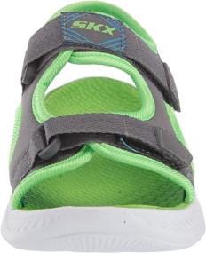 img 3 attached to Skechers C Flex Sandal 2 0 HYDROWAVES Charcoal Boys' Shoes for Sandals
