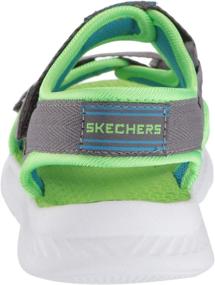 img 2 attached to Skechers C Flex Sandal 2 0 HYDROWAVES Charcoal Boys' Shoes for Sandals