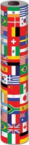 img 4 attached to 40-Inch X 100-Foot International Flag Table Roll By Beistle - Multicolor