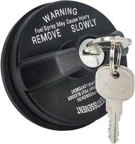 img 4 attached to High Security Locking Gas Cap: Fuel Cap for Jeep Wrangler, Liberty, Cherokee, Grand Cherokee, and More