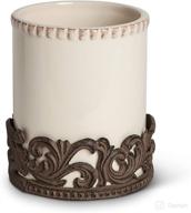 cream ceramic utensil holder acanthus логотип