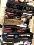 img 1 attached to Organize Your Makeup Like A Pro With The Extra Large Professional Train Case review by Erika Wright