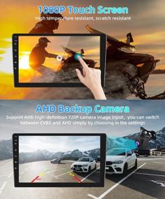 img 1 attached to 9 Inch Touchscreen GPS Navigation Stereo For Honda Civic 2013-2017 With Wireless Carplay & Android Auto, Bluetooth, USB, WiFi, FM/RDS Radio Receiver & Backup Camera - 32GB Android System Support