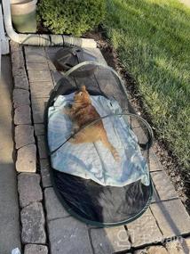 img 6 attached to Portable And Convenient Cat Tent For Outdoor Adventures And Indoor Playtime