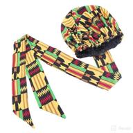 satin bonnet african braids sleeping logo