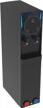 black touchless water cooler dispenser: hot & cold water for offices, homes & schools logo
