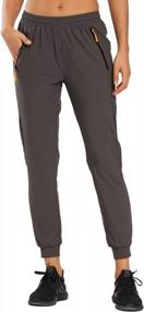 img 3 attached to MOCOLY женские спортивные штаны для бега, спортивные штаны для бега, легкие спортивные штаны Hingking Cargo, спортивные штаны с карманами на молнии