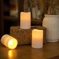 set the mood with petgirl's color-changing flameless candles - perfect for indoor and outdoor decor! get 3 candles with remote control and timer feature. logo