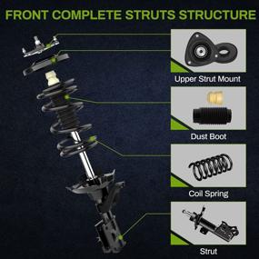 img 3 attached to Upgrade Your Civic'S Suspension With AUTOSAVER88 Complete Struts Set - Fits 2001-2005 Models