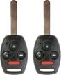 honda accord keyless remote button interior accessories logo