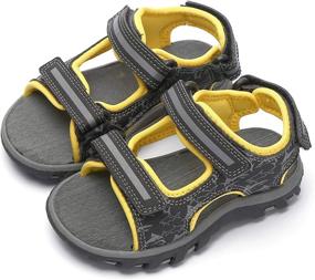 img 2 attached to 👟 Skywheel Athletic Sandals: Stylish and Durable Toddler Boys' Casual Shoes