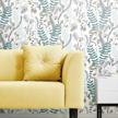verso peel and stick wallpaper in finlayson pink and green by roommates rmk11543rl logo