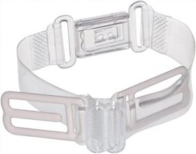 img 2 attached to Elastic Non-Slip Bra Strap Holder Adjustable Happy Strap By DoHope - Clear/Assorted Colors